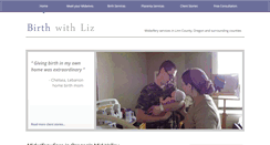 Desktop Screenshot of birthwithliz.com