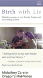 Mobile Screenshot of birthwithliz.com